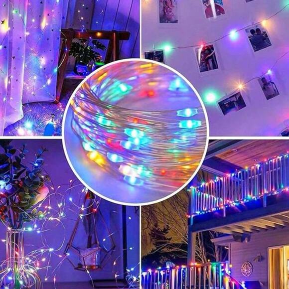 Fairy lights 40 multi colored strands - Picture 3 of 4